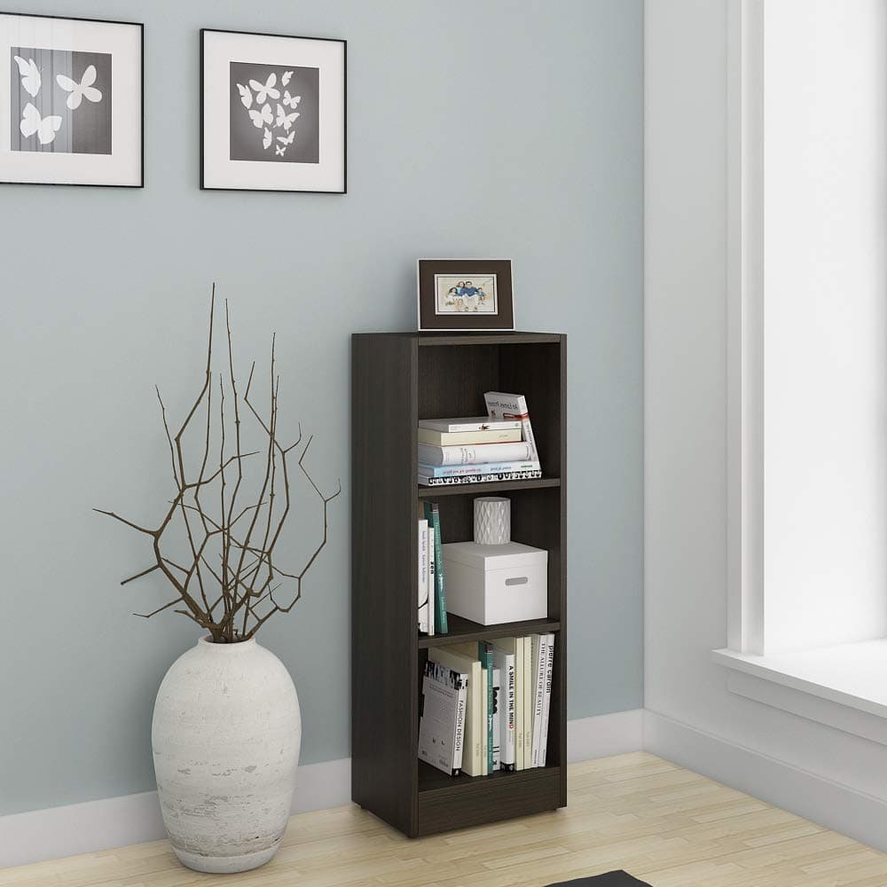 Spacewood William Engineered Wood 3 Shelf Bookcase