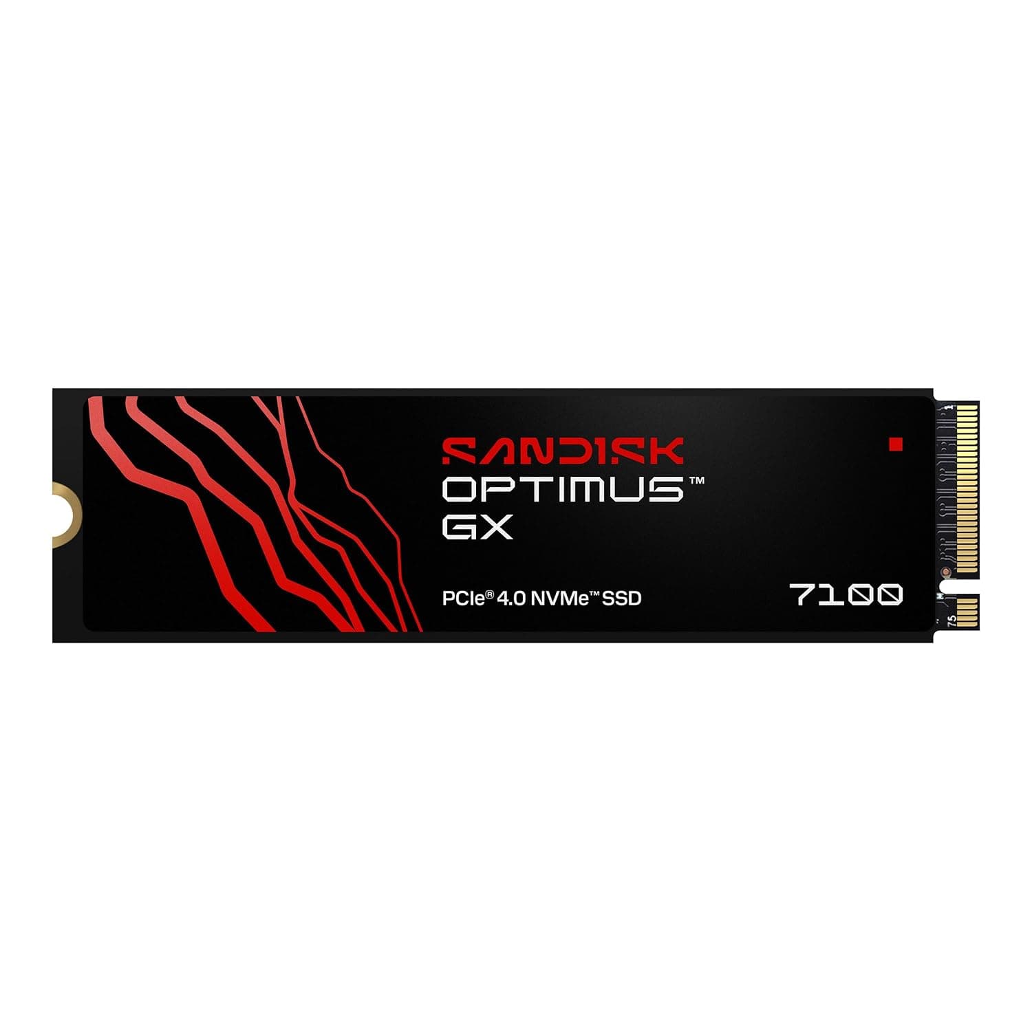 SanDisk Optimus™ GX 7100 NVMe™ 1 TB Internal SSD, Upto 7250 MB/s R, PCIe® Gen 4.0 M.2 (2280)