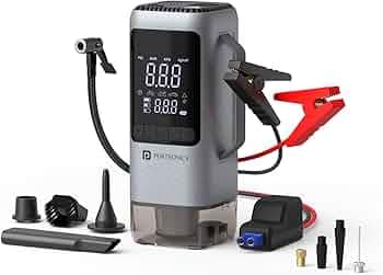 Portronics Vayu Cop 6-in-1 Rechargeable Car Emergency Kit