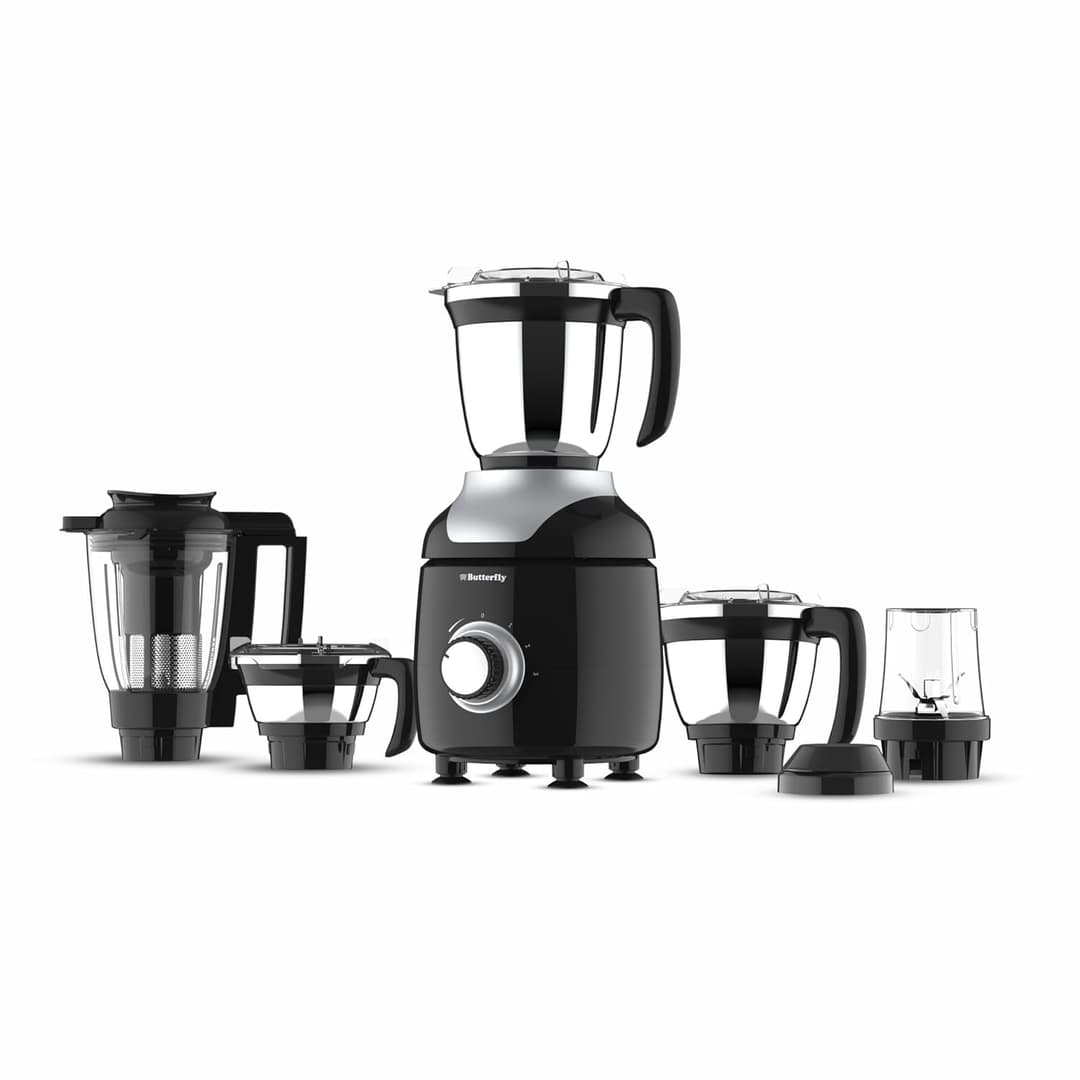 Butterfly ZieraChrome 750W Mixer Grinder with 5 Jars