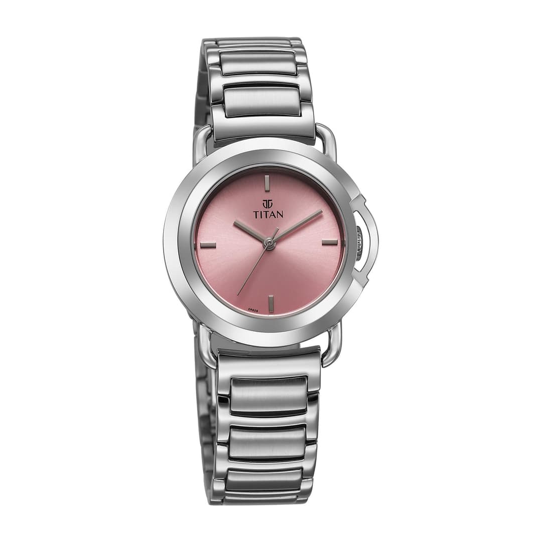 Titan Work Mode Stainless Steel Women's Watch NU95324SM01