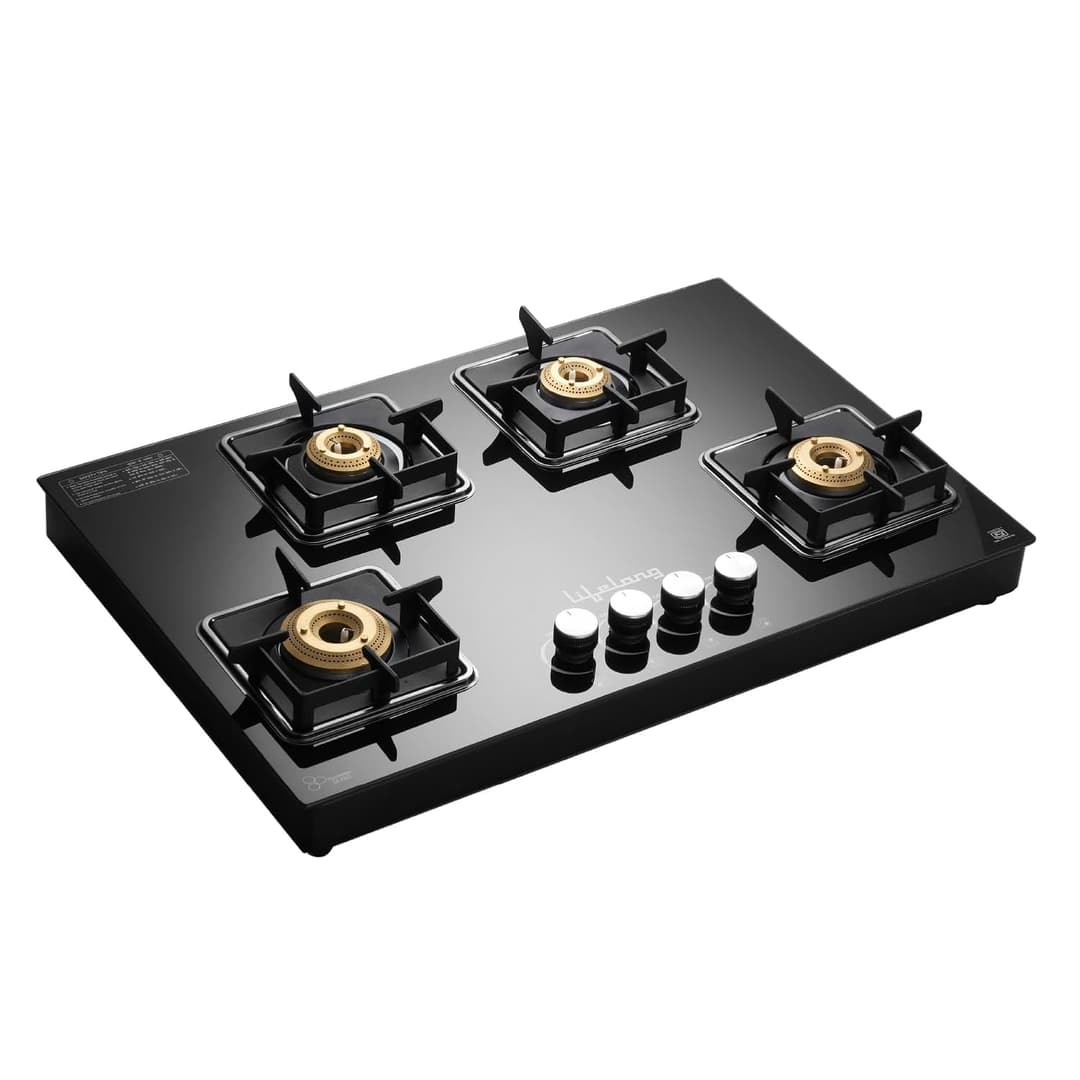 Lifelong 4 Burner Hob Top Auto Ignition Gas Stove (LLHT008)