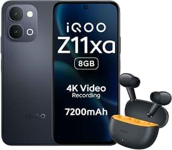 iQOO Z11xa 5G (8GB RAM, 128GB) with Buds
