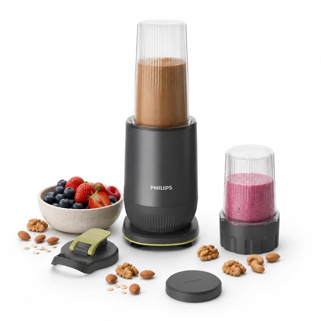 Philips HR2612/00 Mini Blender with 2 PC Jars