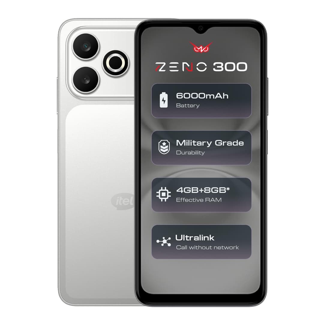 Itel Zeno 300 (4GB RAM, 64GB Storage)
