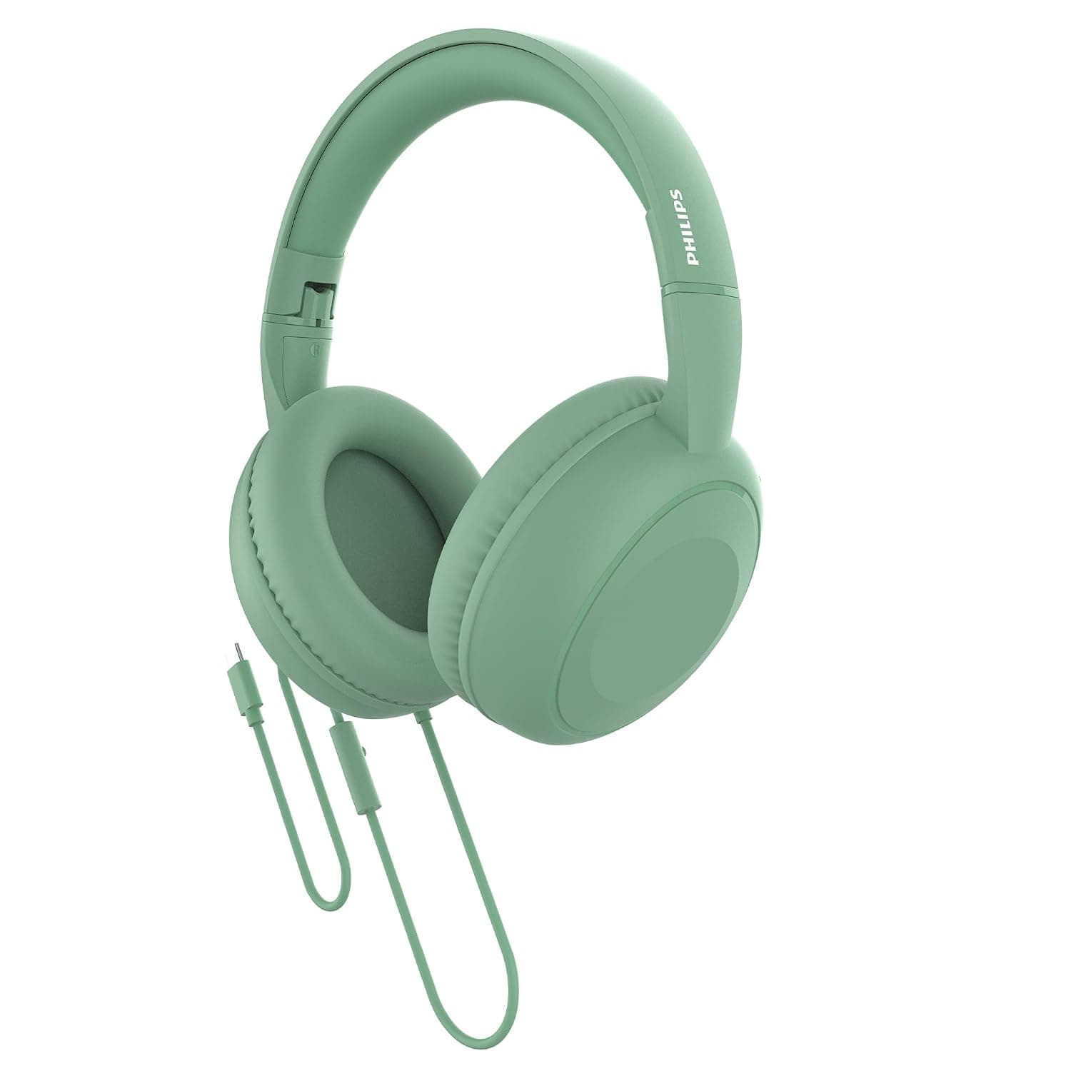 Philips TAH1204 Wired On-Ear Headphones with Mic