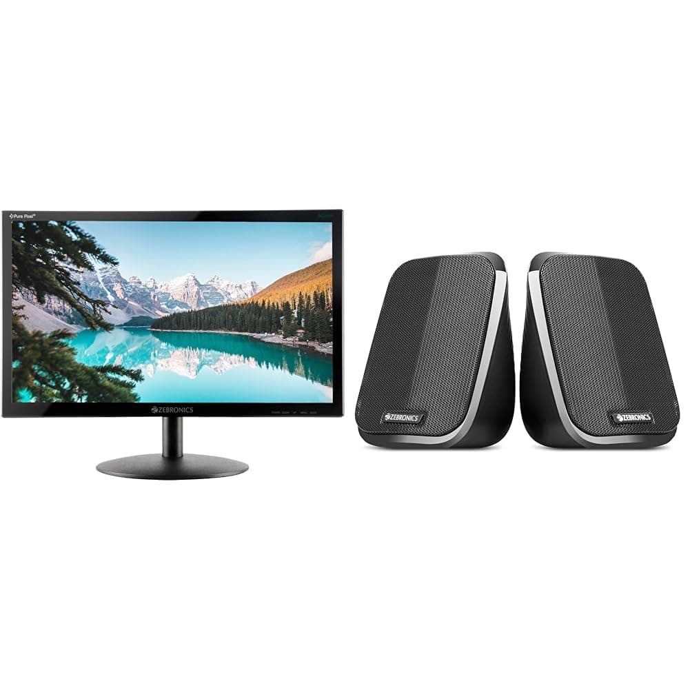 Zebronics Zeb-V19Hd 18.5 Inch HD LED Monitor