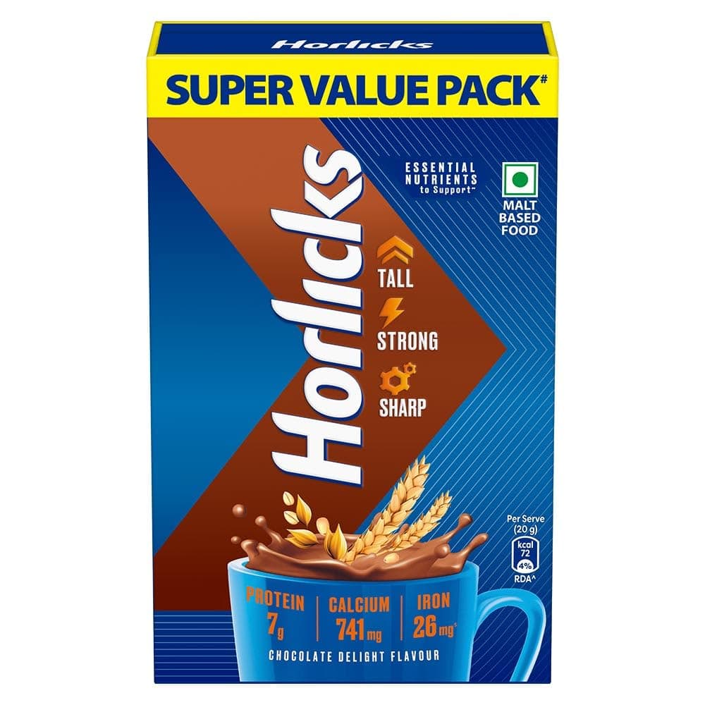 Horlicks Chocolate Nutrition Drink Refill Pack 1 kg