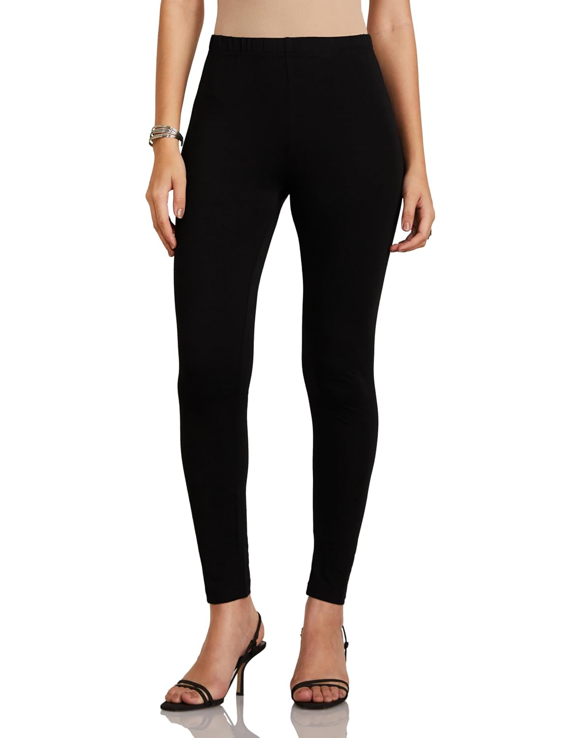 Amazon Brand - Myx Women Fitted Leggings (Available in Plus Sizes)