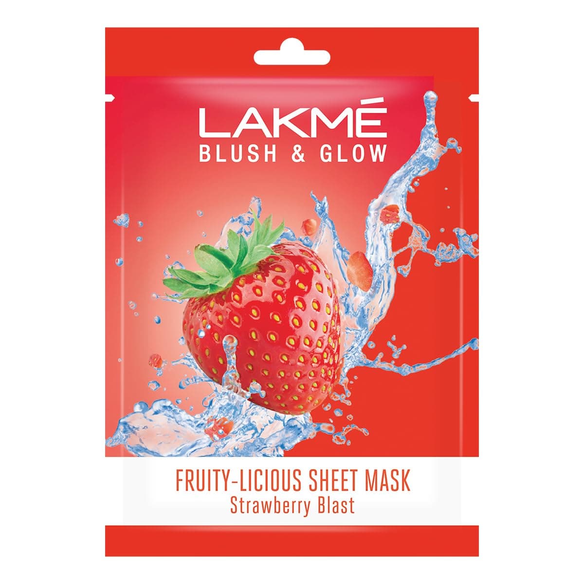 Lakme Blush & Glow Strawberry Sheet Mask 25 ml