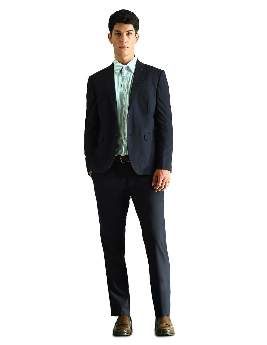 Arrow Tailored Fit 2 Piece Suit (Blazer with Trouser)