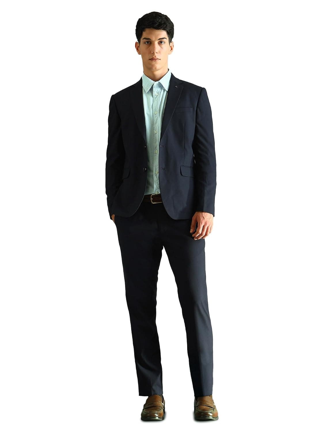 Arrow Tailored Fit 2 Piece Suit (Blazer with Trouser)