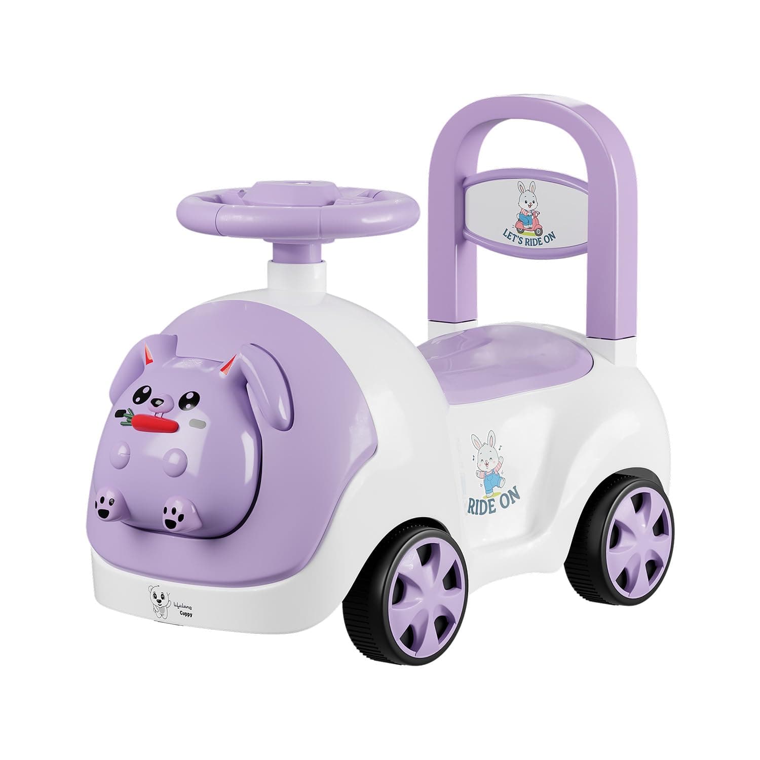 Lifelong Bunny Manual Push Ride-On Toy Car