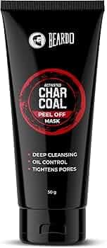 Beardo Activated Charcoal Peel Off Mask, 50g