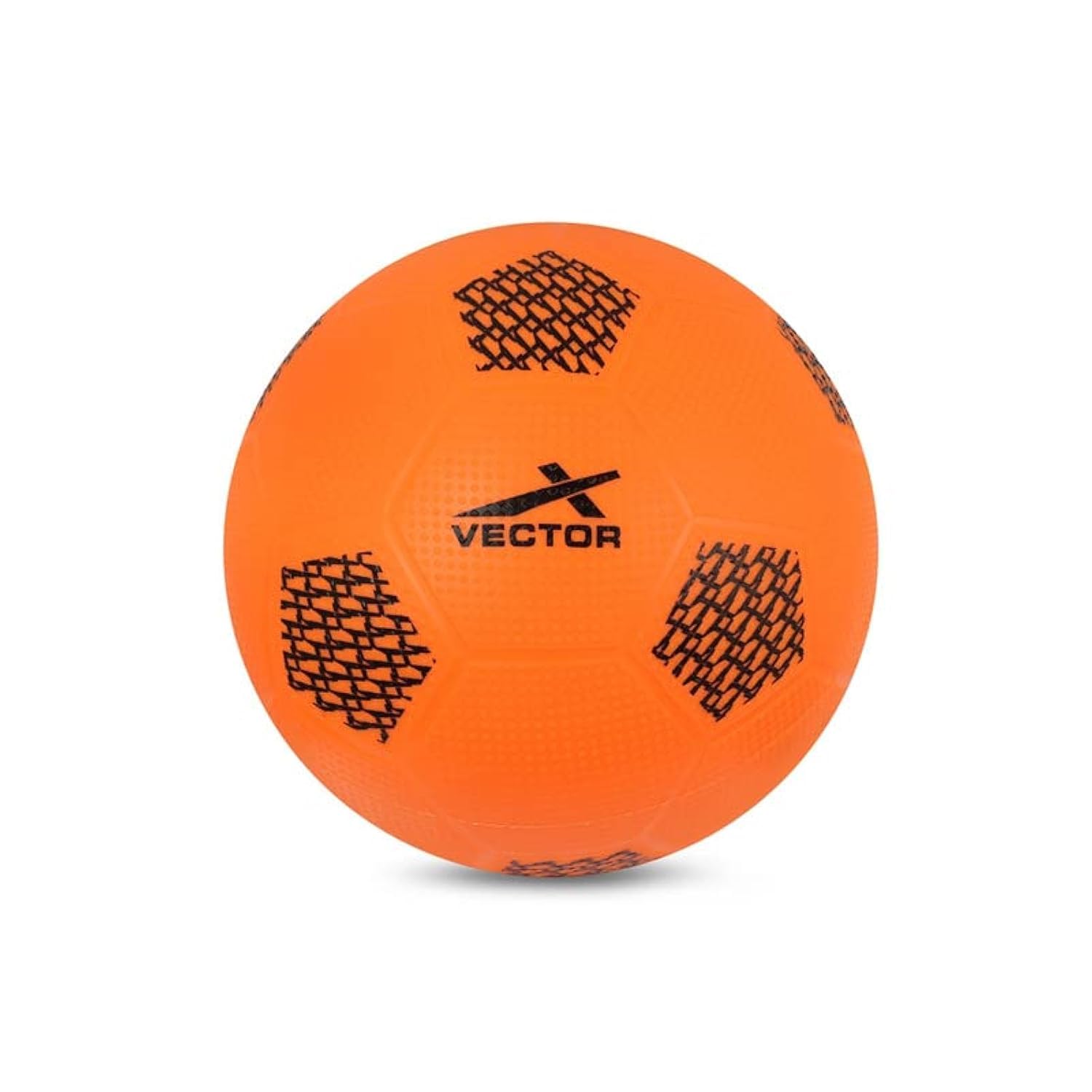 Vector X Soft Kick PVC Rubber Moulded Indoor/Outdoor Water-Resistant & Durable Home Play Playing Sports Soccer Football for Kids, Youth, Boys, Men Unisex