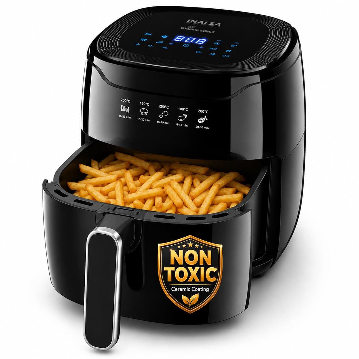INALSA TastyFry CD4.5 4.5L 1400W Ceramic Air Fryer