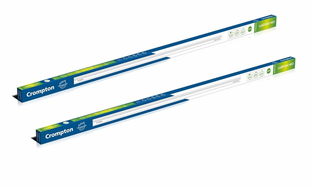 Crompton Laser Ray Smile 24W LED Batten (Pack of 2)