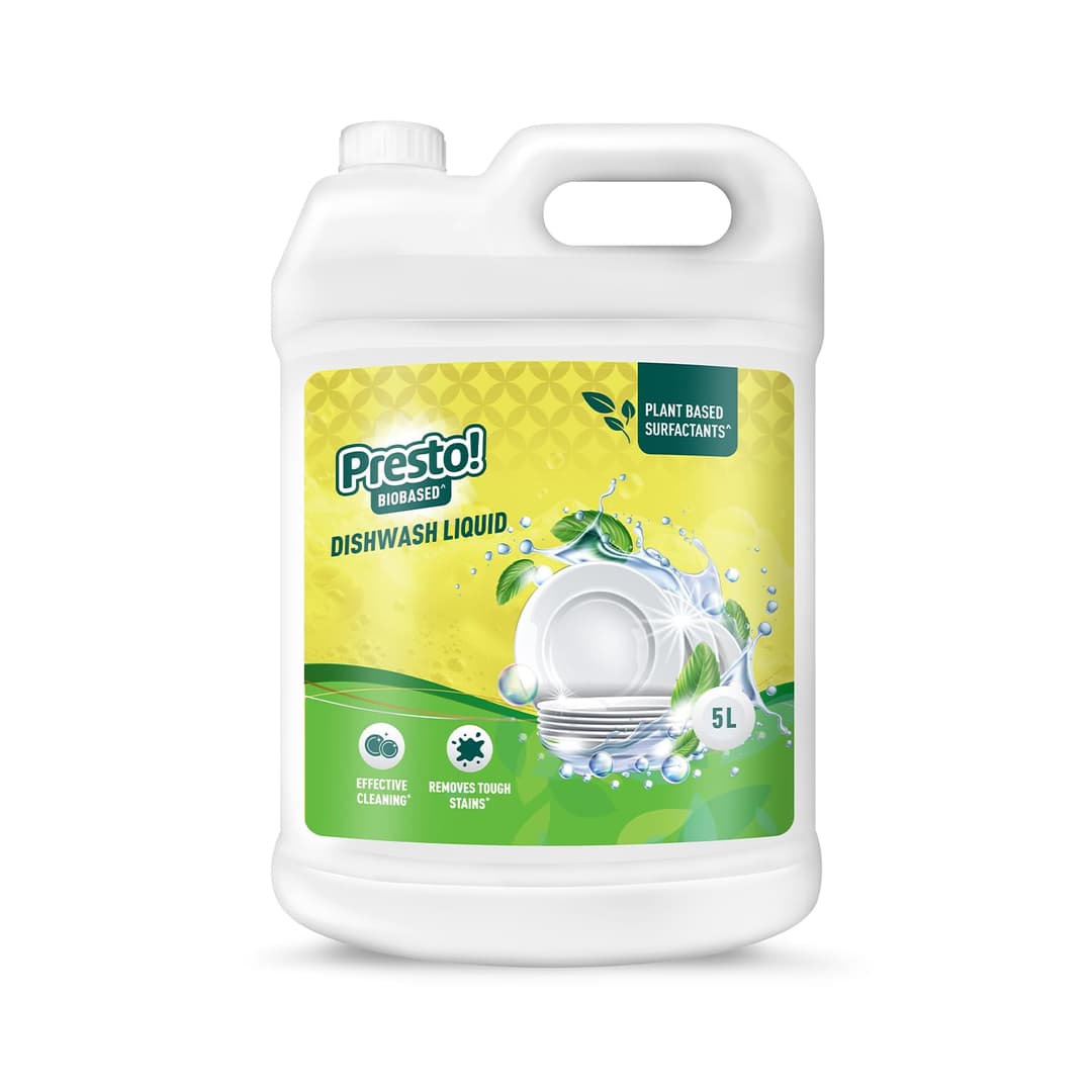 Presto! Plant Powered Dishwash Liquid 5L