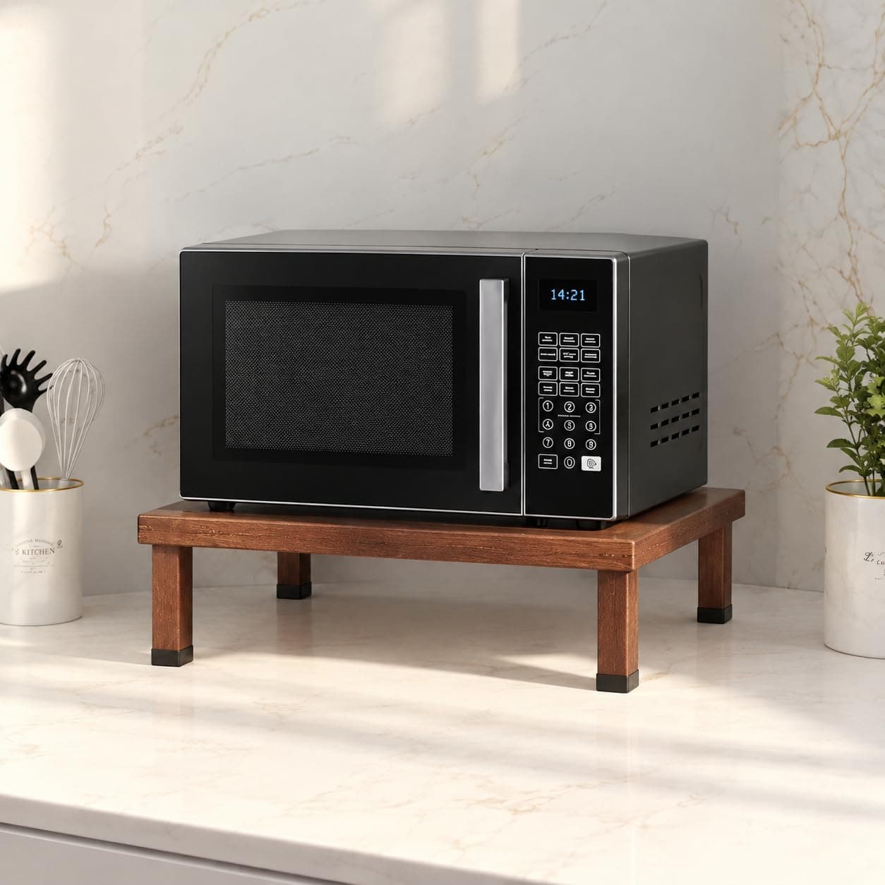 Lifelong Microwave and OTG Kitchen Stand
