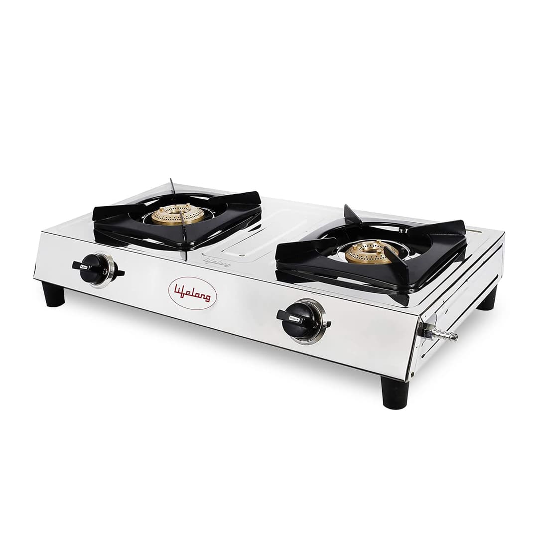 Lifelong 2 Burner Stainless Steel Gas Stove LLGS990