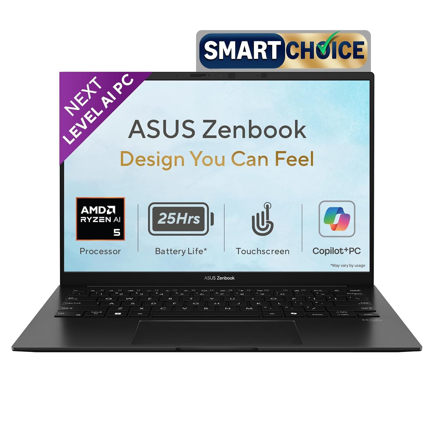 ASUS Zenbook 14 OLED UM3406GA Ryzen AI 5 16GB 1TB SSD