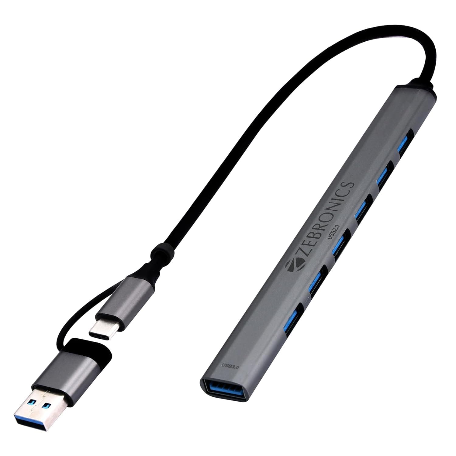 ZEBRONICS ZEB-700HB 7 Port USB Multiport Adapter