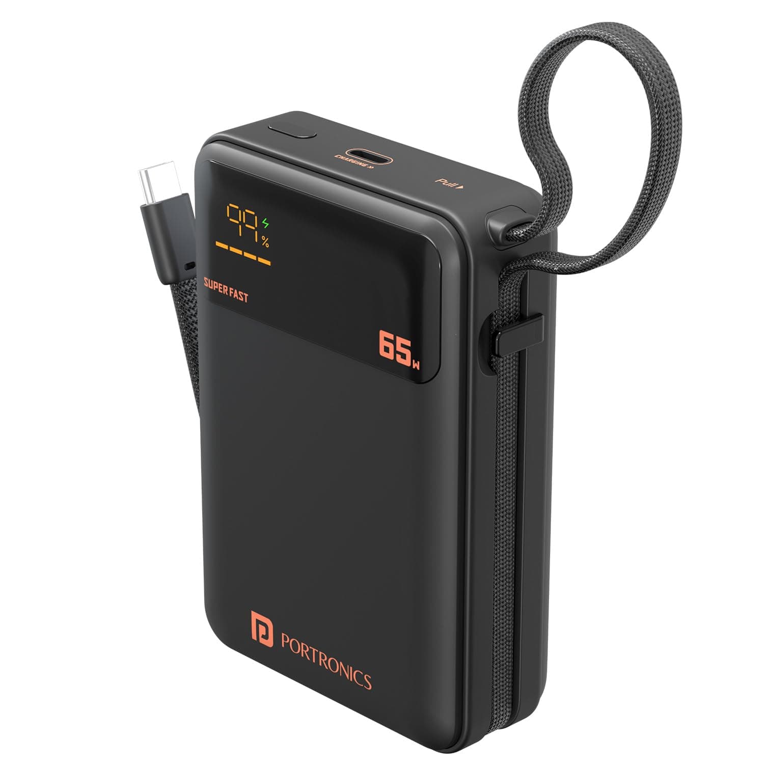 Portronics Ignis 65 20000mAh 65W Fast Charging Powerbank