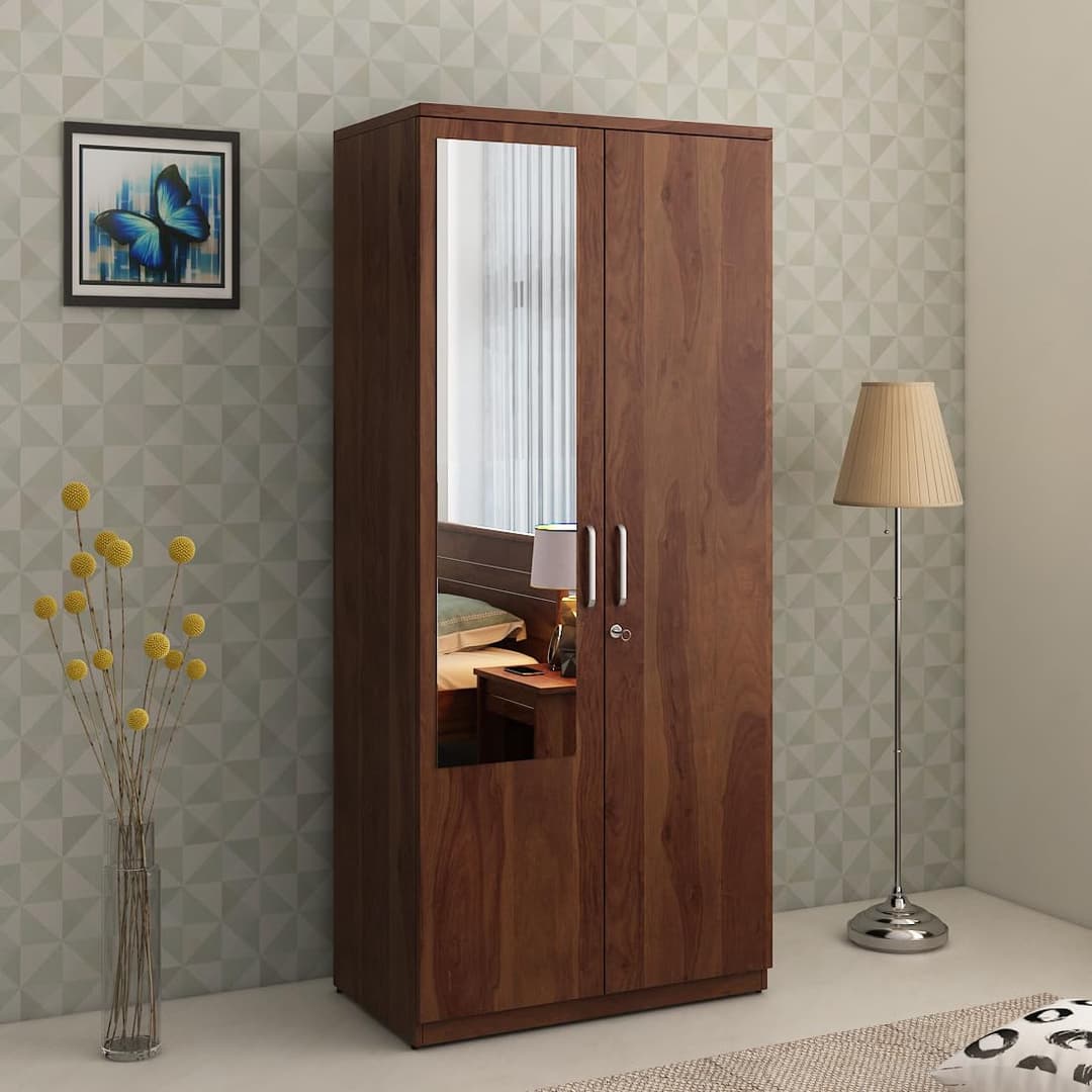 Spacewood Carnival 2 Door Wardrobe with Mirror