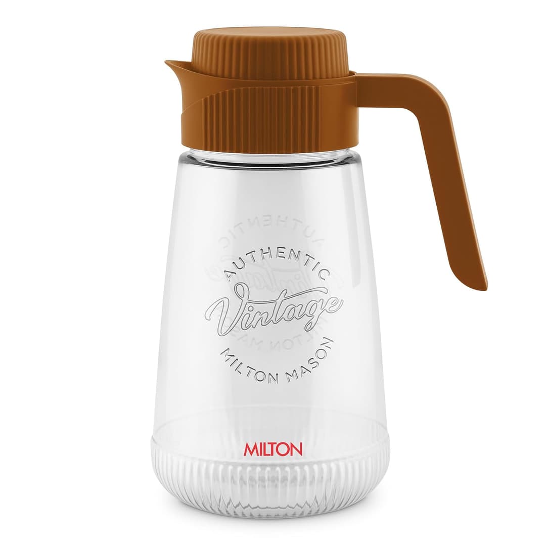 Milton Vintage 2000 Plastic Water Jug with Lid, 1900 ml