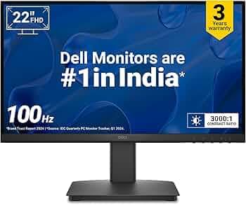 Dell SE2225HM 21.5 Inch FHD 100Hz VA Monitor
