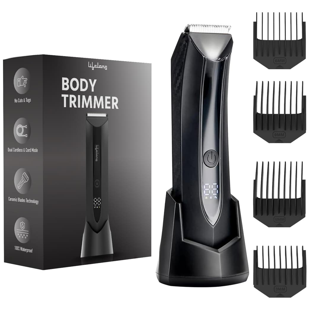 Lifelong Waterproof Full Body Groomer and Trimmer for Men