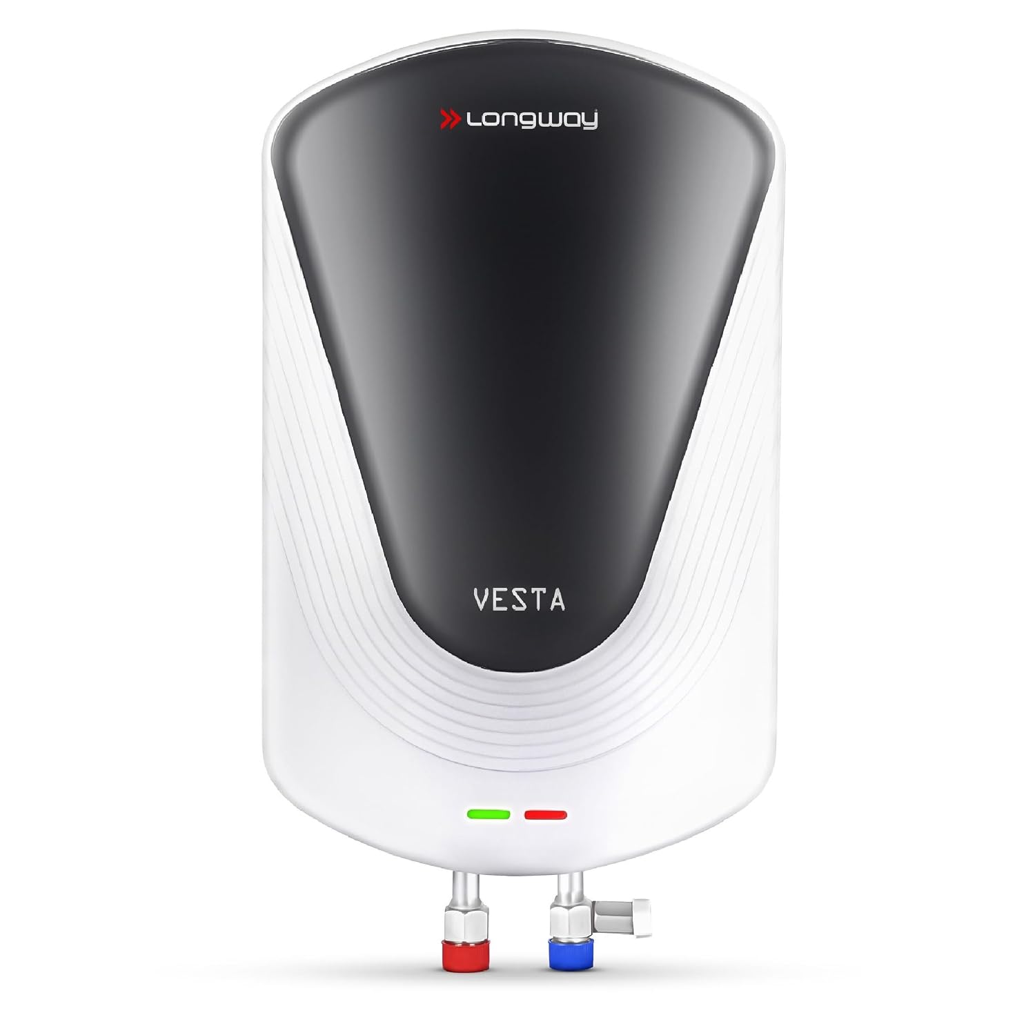 Longway Vesta 5.5 Liters 5 Star Rated Instant Water Heater for Home with Advanced Multi-Layered Safety System & Anti-Rust Coating | Suitable for Kitchen & Bathroom | 5 Years Warranty on Tank | White