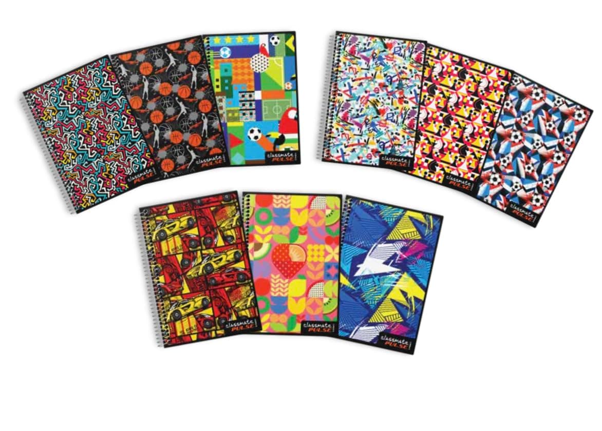 Classmate Pulse Single Line 5-Subject Notebook