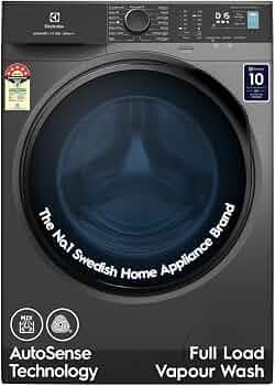 Electrolux 8kg 5 Star Front Load Washing Machine EWF8024R5SB