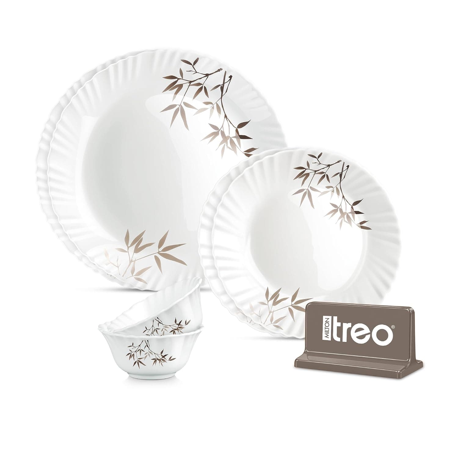 Treo by Milton Aurelia Arashi Opalware Dinner Set of 6