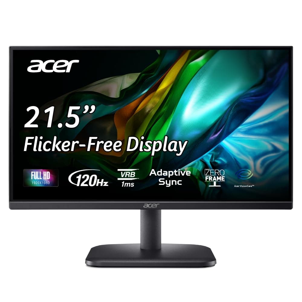 Acer EK220Q J0 21.5 Inch 120Hz FHD VA Monitor