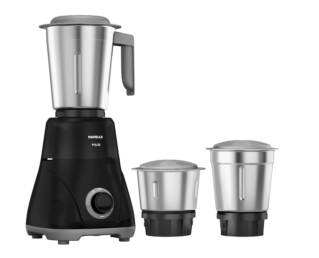 Havells Pulse 500W Mixer Grinder with 3 Jars