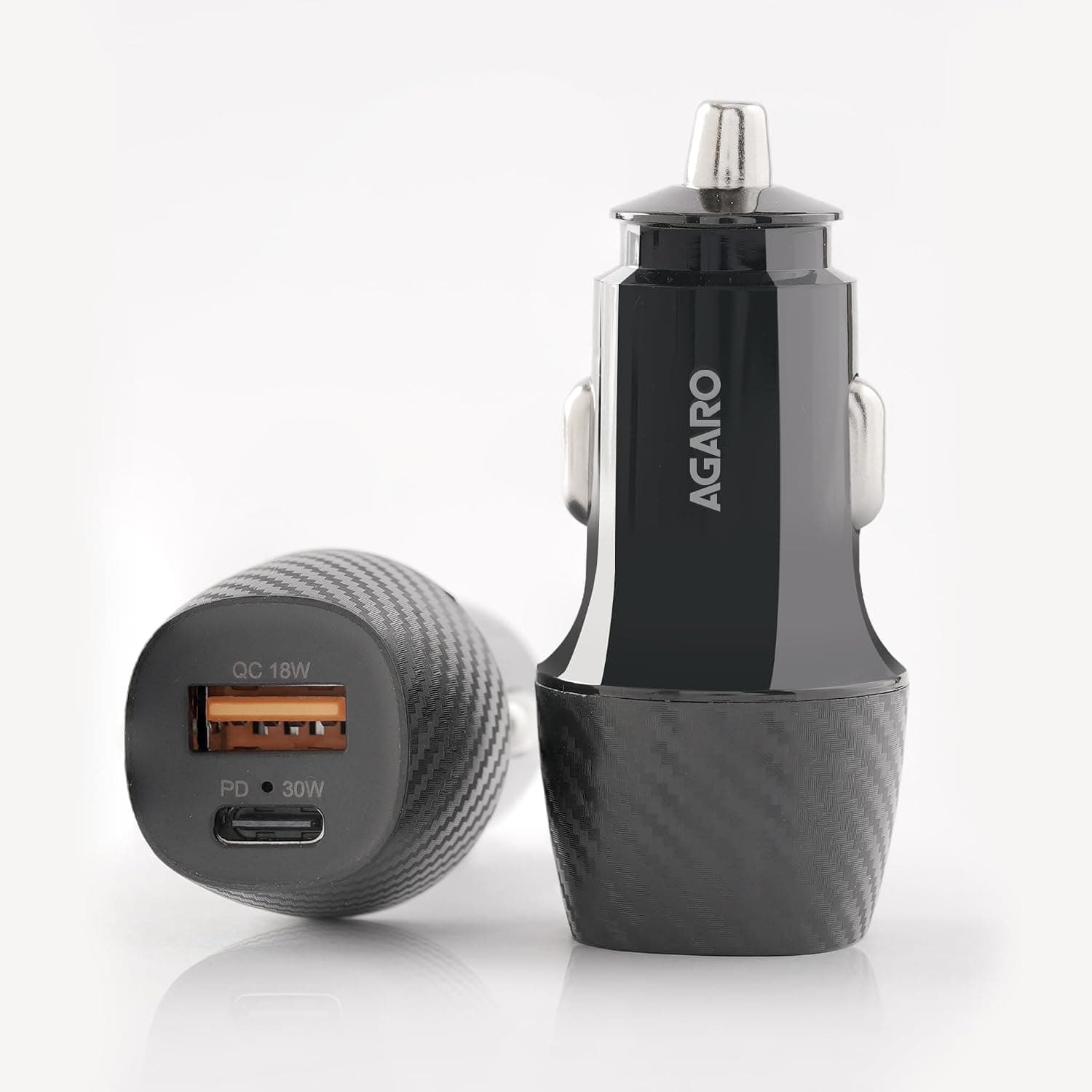 AGARO Pulse 51W Dual Port Fast Car Charger