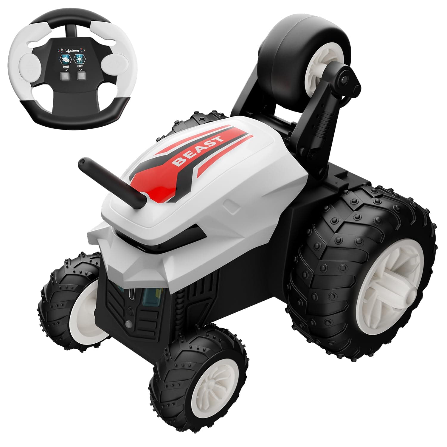 Lifelong Turbo Rechargeable Stunt Remote Control Car LLCSRC01