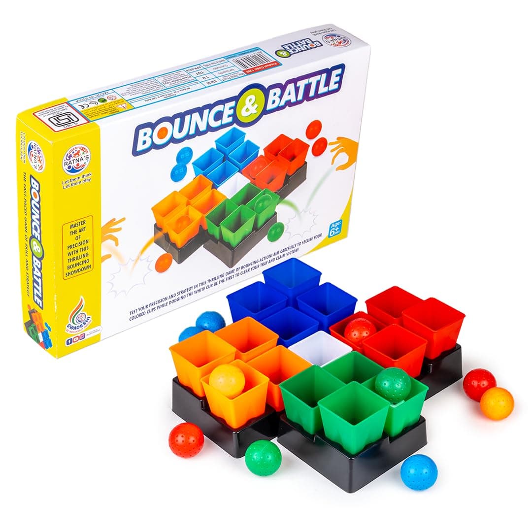 Ratna's Bounce & Battle Activity Party Game