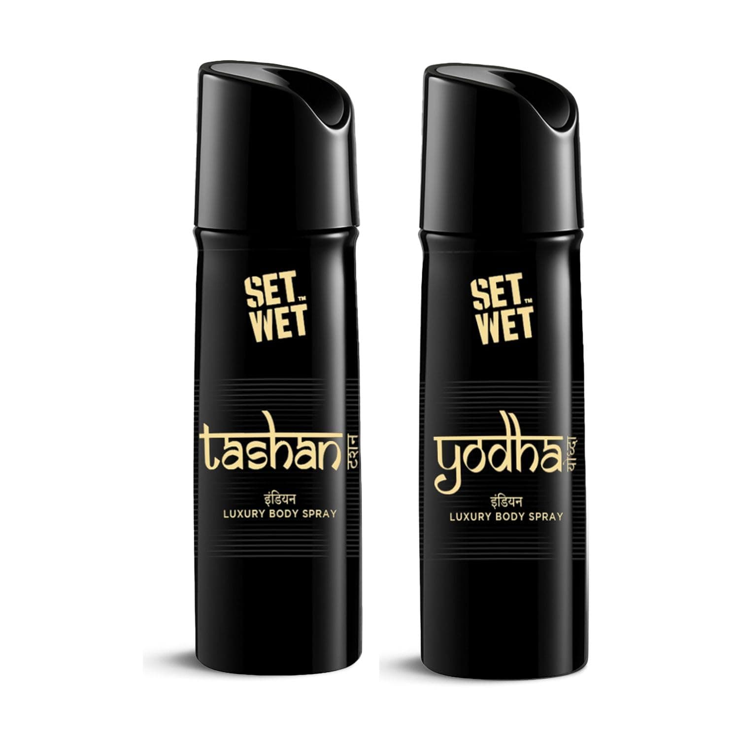 Set Wet Tashan & Yodha Body Spray (150ml Pack of 2)