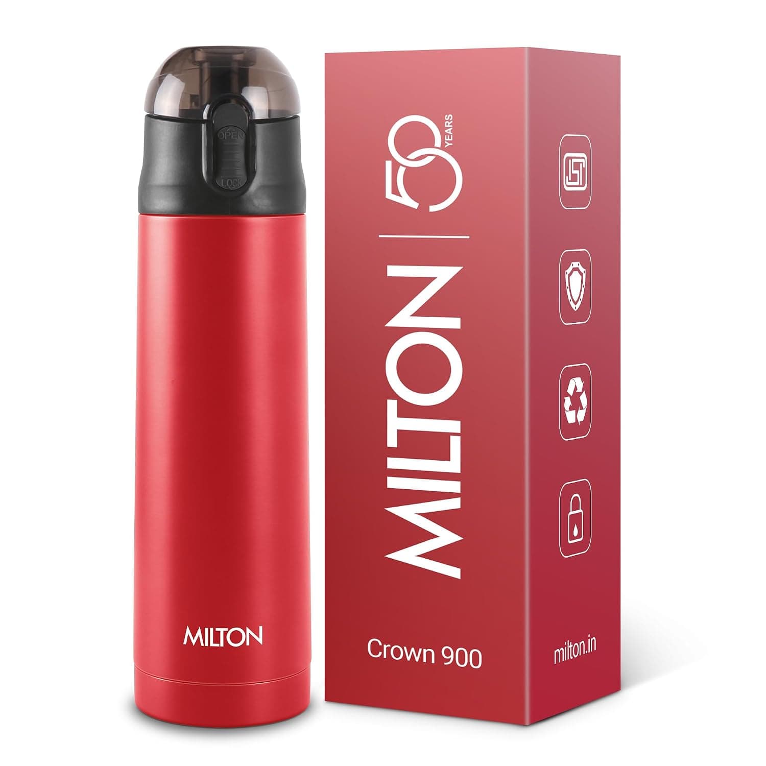 Milton New Crown 900 Thermosteel Water Bottle 750 ml