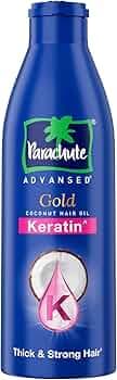 Parachute Advansed Gold Keratin Coconut Hair Oil (300ml)