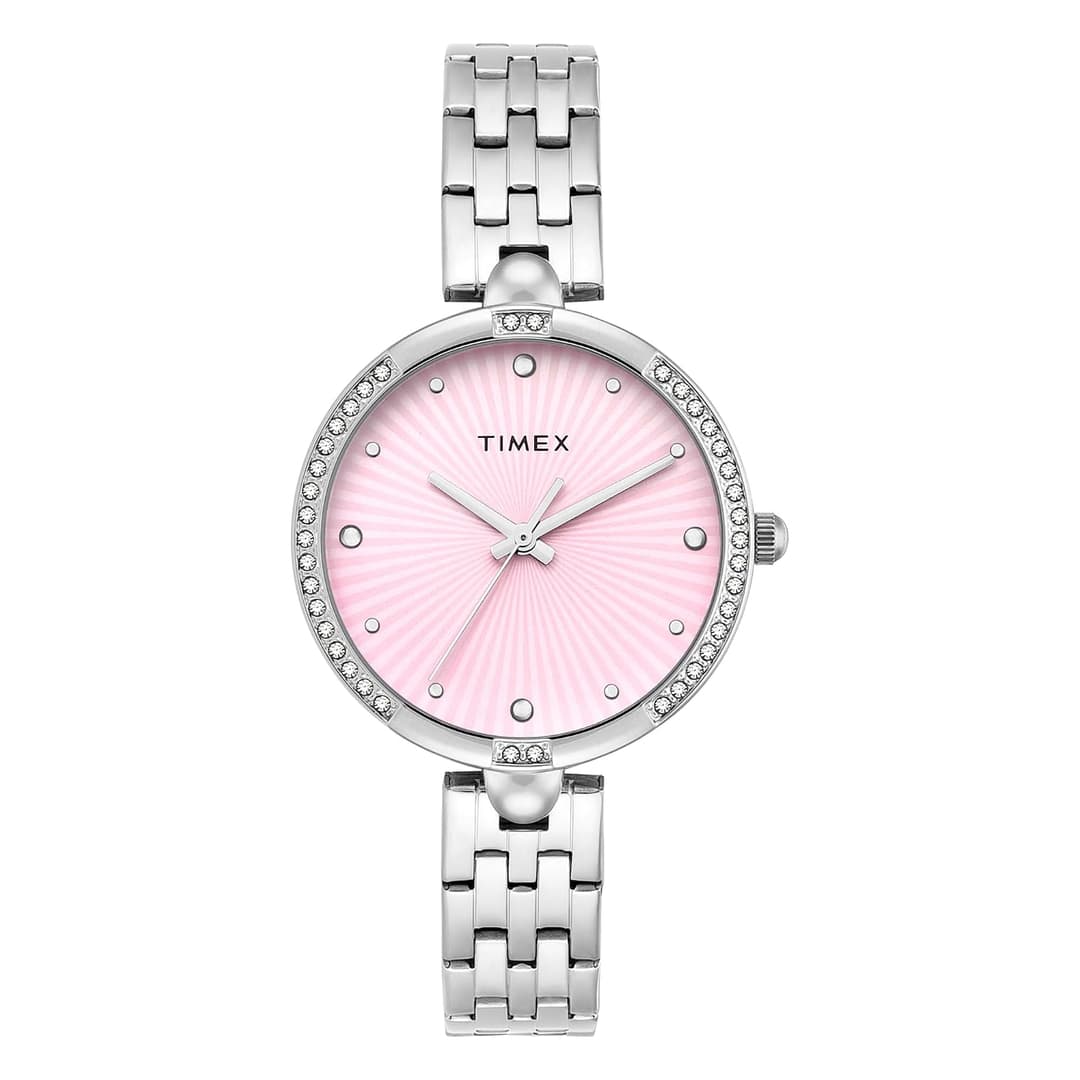Timex Round Dial Analog Women's Watch TWEL22600