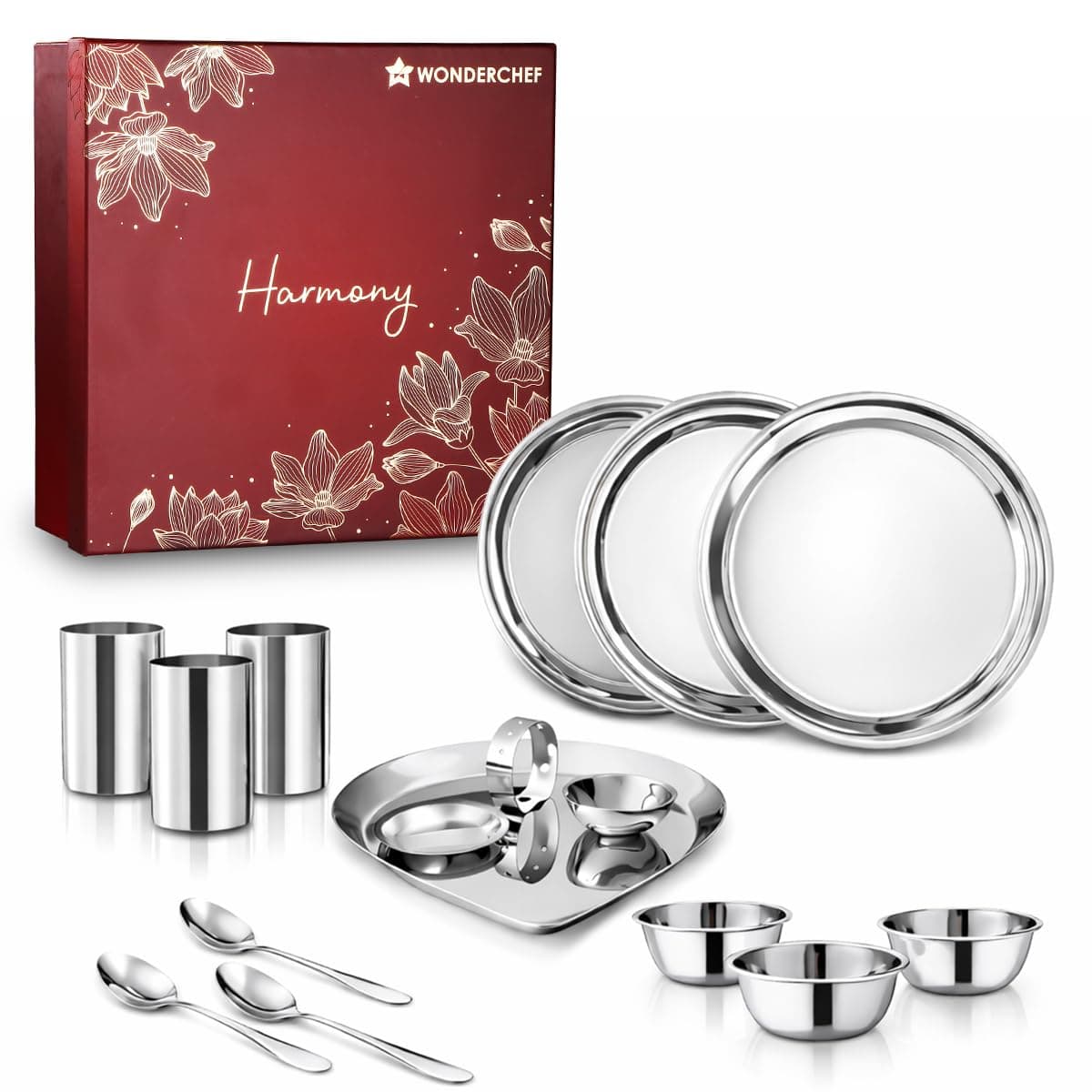 Wonderchef Harmony Premium Wedding Gift & Pooja Set