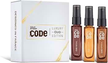 Wild Stone CODE OUD Discovery Set For Men (3x8ml)