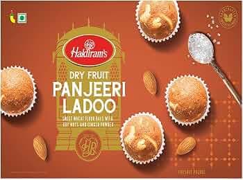 Haldiram's Mithas Dry Fruit Panjeeri Ladoo 400g