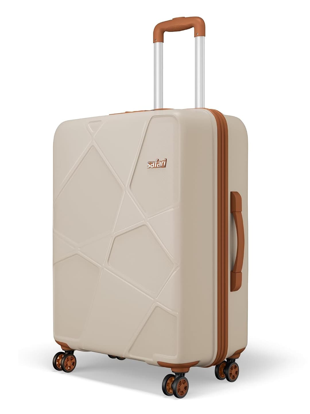 Safari Pentagon Pro 8 Wheels 66cm Medium Trolley Bag
