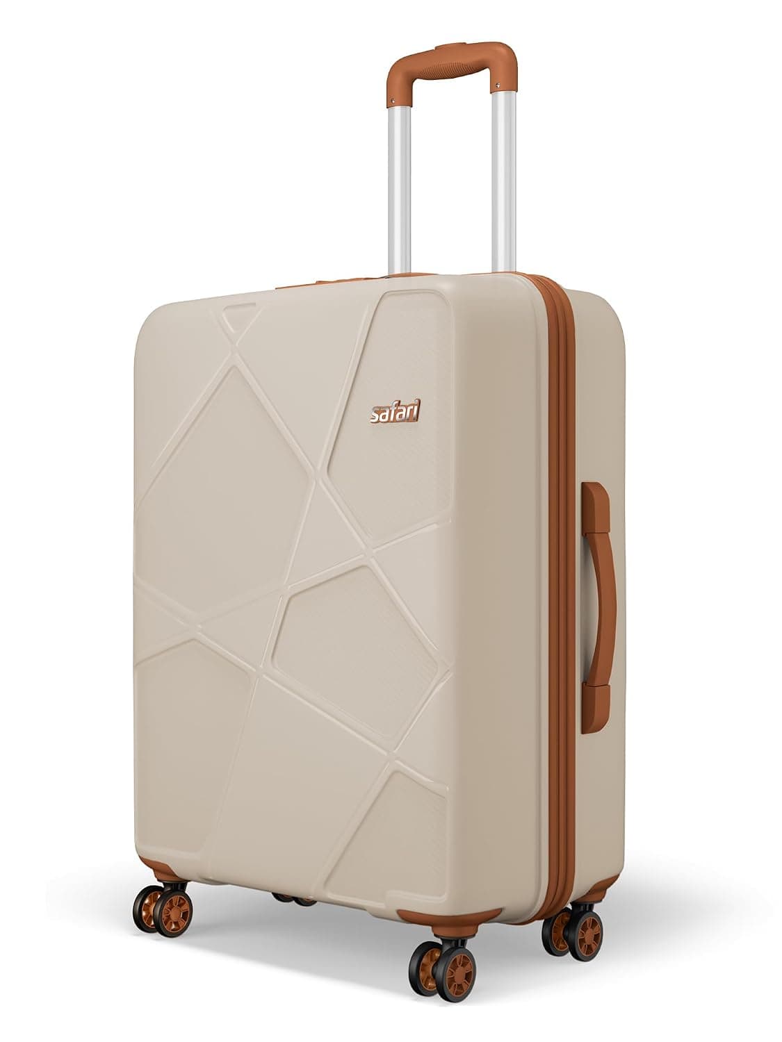 Safari Pentagon Pro 8 Wheels 66cm Medium Trolley Bag