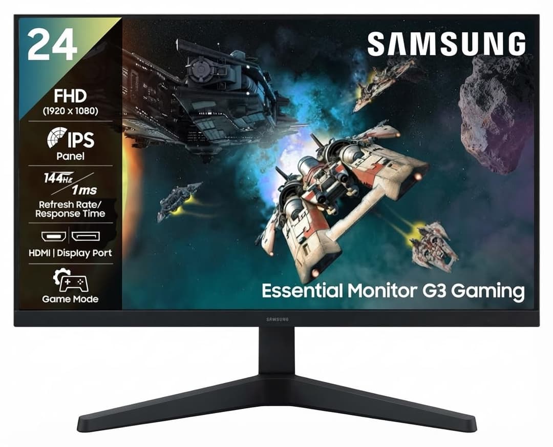 Samsung Odyssey G3 24 Inch FHD 144Hz IPS Monitor